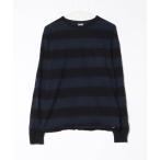 「schott」 長袖Tシャツ - ネイビー メンズ