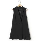 「ZARA BASIC」 ベスト S ブラック レディース