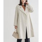 [Pierrot] тренчкот S слоновая кость женский 