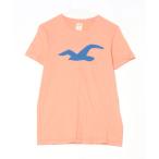 ショッピングホリスター 「Hollister」 半袖Tシャツ S オレンジ メンズ