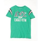 「American Eagle」 半袖Tシャツ S グリーン メンズ