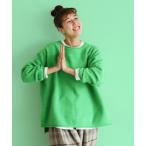 「soulberry」 長袖ニット L グリーン レディース