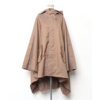 ショッピングポンチョ 「UN3D.」 ポンチョコート FREE カーキ レディース