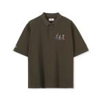  формальный рубашка SWEDISH ARMY REPRODUCTION FABRIC POLO SHIRT мужской 