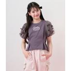 tシャツ 「接触冷感」袖異素材タッ