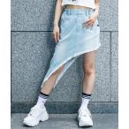 スカート アシメデニムスカート キッズ 子供服 女の子
