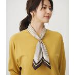 ショッピングスカーフ スカーフ バンダナ houndstooth スクエア スカーフ レディース