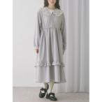 ワンピース floralカラーワンピース