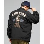 ブルゾン アウター クリフラビット刺繍コーチJK メンズ