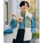 ショッピングジレ ベスト ジレ 「軽い・暖かい」シャギーボアベスト レディース