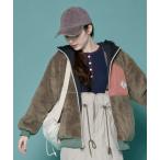 コート アウター 「2WAY・リバーシブル」ひっくりジャケット レディース