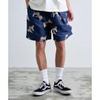 パンツ Revo. アニマル 総柄プリント バギー ショートパンツ メンズ レディース