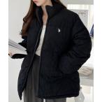 ショッピングコーデュロイ ダウンコート ダウンジャケット U.S. POLO ASSN コーデュロイ 中綿 ジャケット レディース
