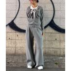 パンツ ニットスウェットパンツ レディース