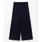 ショッピング韓国子供服 パンツ NAVY リブワイドパンツ キッズ 子供服 女の子