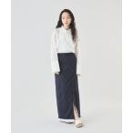 スカート スリットファスナータイトスカート
