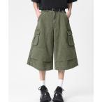 カーゴパンツ half-width cargo pants/ハーフワイドカーゴパンツ メンズ レディース