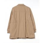 [BEAMS BOY] милитари пальто ONE SIZE черный женский 