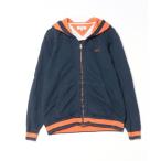「TOMMY」 ジップアップパーカー LARGE ネイビー メンズ
