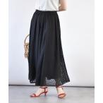 「quaranciel」 ロングスカート ONE SIZE ブラック レディース