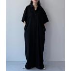 オールインワン half sleeve zip all in one / ハーフスリーブジップオールインワン レディース