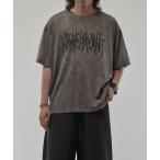tシャツ クラックプリントTシャツ メンズ