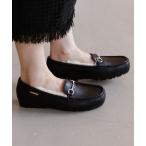 パンプス 「HIMIKO」「撥水」ビジュービットふわふわモカシン/651320