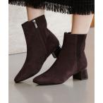 ショッピングブーツ ブーツ 「HIMIKO」「撥水」スクエアトゥサイドゴアブーツ/651411 レディース