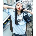 ショッピングアルジー tシャツ 「MLB」シャカシャカトップス キッズ 子供服 女の子