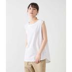 タンクトップ ノースリーブ 「ラウンドヘムインナータンクトップ」 レディース