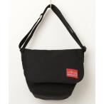「Manhattan Portage」 ワンポイントメッセンジャーバッグ - ブラック レディース