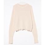 [FREAK'S STORE] длинный рукав вязаный FREE бежевый женский 