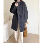 [aimoha] полупальто "даффл коут" FREE черный женский 