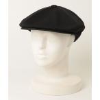 「KANGOL」 刺繍ハンチング L ブラック レディース