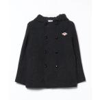 「DANTON」 ピーコート 34 ブラック レディース