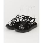 「Teva」 フラットサンダル US6 ブラック レディース
