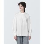 「無印良品」 長袖ブラウス M ホワイト レディース