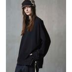「MAISON SPECIAL」 スウェットカットソー 1 ブラック メンズ