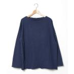 「SAINT JAMES」 長袖Tシャツ 8 ネイビー メンズ