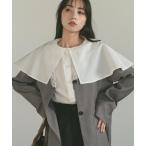 「VANNIE U」 長袖ネルシャツ FREE ホワイト レディース