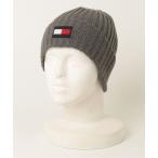 「TOMMY HILFIGER」 ニットキャップ FREE チャコールグレー メンズ
