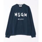 「MSGM」 スウェットカットソー L 