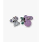 ピアス コアラ親子モチーフ ピアス レディース