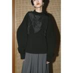tシャツ VOLUME SLEEVE HIGH NECK TOP レディース