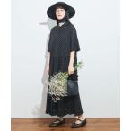 ショッピングマキシ丈 ワンピース CottonCupra lawn dress
