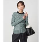 tシャツ 「別注」「Robert P. Miller」ボーダー ロングスリーブ Tシャツ レディース