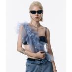 つけ襟 付け襟 TULE FRILL STRAP/チュールフリルストラップ
