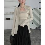 tシャツ テンセルウールレイヤーカットトップス レディース