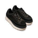 「UGG」 ローカットスニーカー 23.5cm ブラック レディース