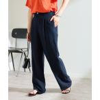 「FRAMeWORK」 パンツ 34 ネイビー レディース